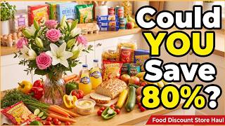 Save 80% on Your Weekly Shop | UK Food Discount Store Haul + US Extreme Savings Tips