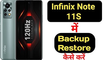 How to backup and restore data in Infinix Note 11S || Infinix Note 11S data backup aur restore  ||