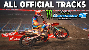A Hot Lap On Every Official Track In Monster Energy Supercross 25