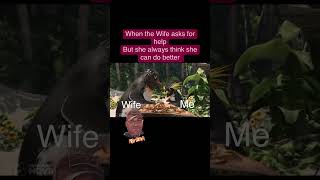 Your doing it wrong #wife #funnyshorts #marriedlife #funnyvideo #family #2024 #shortsviral