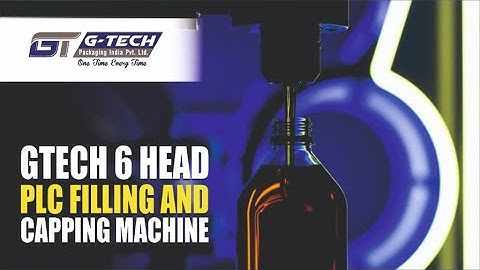 High-Speed GTECH 6 Head PLC Filling & Capping Machine | Advanced Packaging Automation 2026 | Market