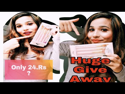 RS.24 ?? Cheap And Affordable Makeup Brushes For Beginners