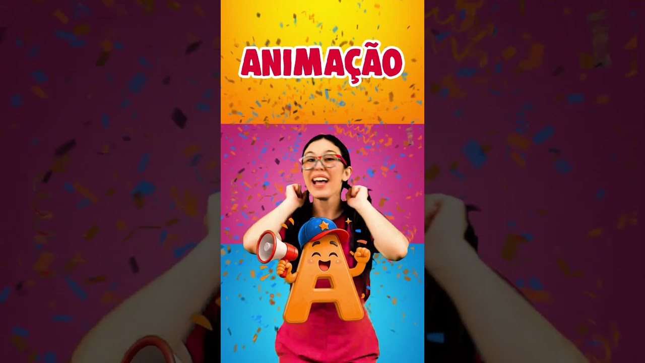 🎵 A, A, A! A Música da Letra A | ABC da Hora do Mostarda #shorts #educaçãoinfantil