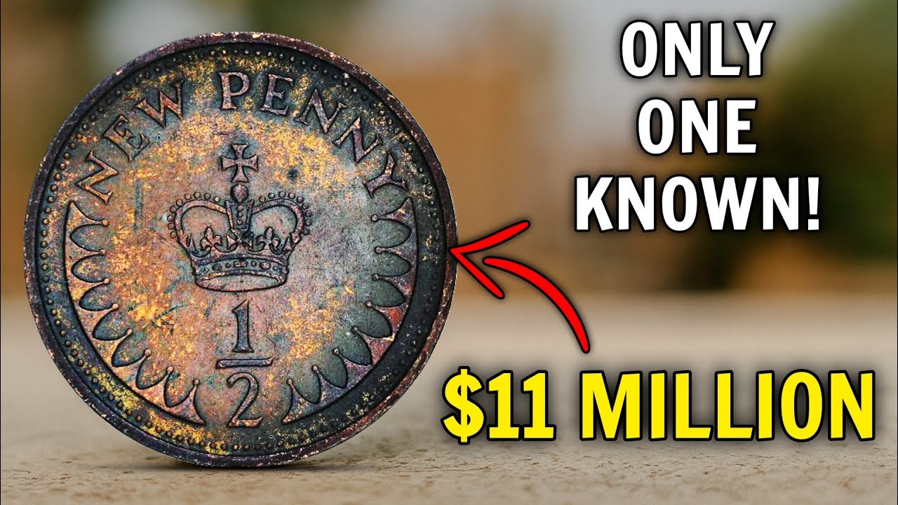 Most Valuable & Rare UK Half New Penny Worth Big Money in Today's Market! Old Coins To Look For