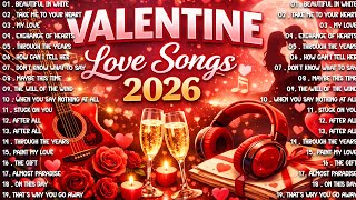 Download Lagu VALENTINE Love Songs 2026 💖 Best Romantic Love Songs Playlist 2026 🎶 Beautiful In White,... MP3