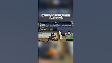 hacker in my lobby 🎯😱🫩 #hacker #scarfall 2.0 #funnyshorts  #gamingshorts #gaming #viralshorts