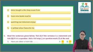 Ch 2 | Fun Buddy Books | Grammar | Class 3 | Sentences | For children