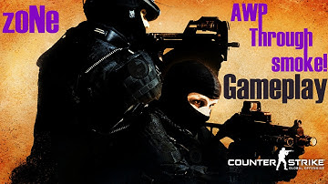 CSGO #3| AWP Headshot through smoke