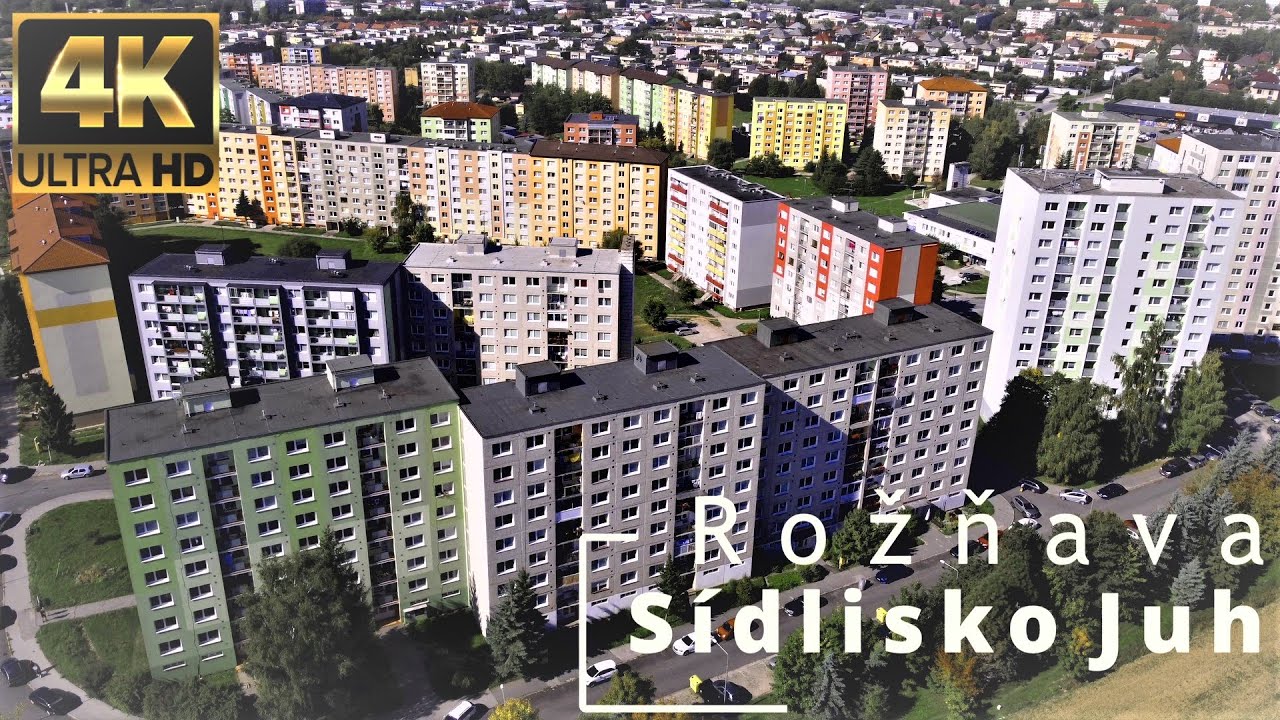 Rožňava Sídlisko Juh zhora ( Scenic Relaxation Film )