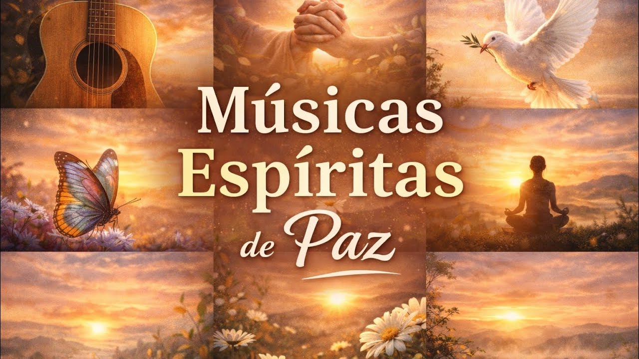 Músicas Espíritas ✨ Para Acalmar a Mente, Curar Emoções e Recomeçar em Paz 