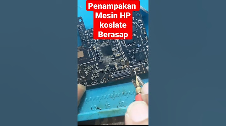 berasap tembak konslate mesin hp