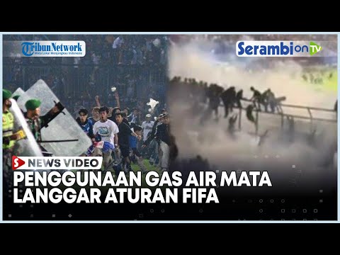 Tembak Gas Air Mata di Lapangan, Laga Arema FC Vs Persebaya Langgar Aturan FIFA