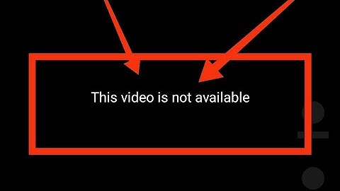 Youtube Shorts Fix This Video Is Not Available Problem Solved