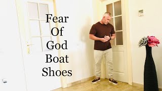 Fear Of God Boat Shoe Outfit Ideas