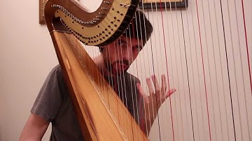 Double harmonics and tremolos - Harp Tuesday episode 60