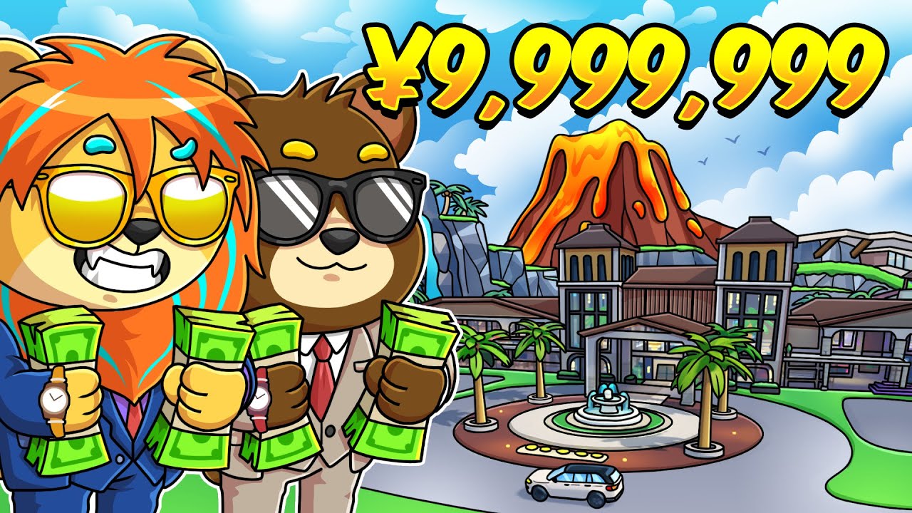 超お金持ちになって無人島に最高のホテルを建築してみたロブロックス【 Roblox Tropical Resort Tycoon 2 】