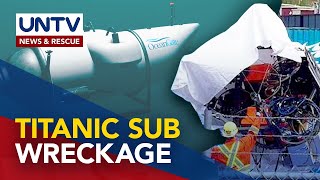 Wreckage Ng Sumabog Na Titanic Submarine Isasailalim Sa Analysis Ng Marine Investigation Board