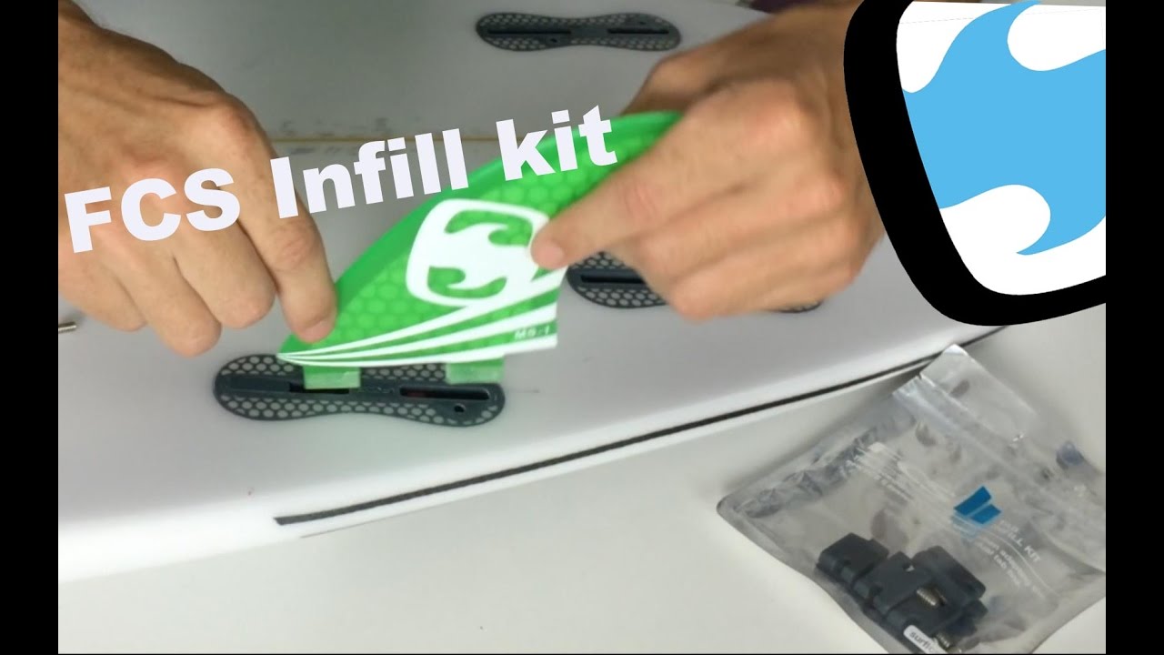 Como montar quillas Dual-Tab en una tabla de surf con tapones FCSII