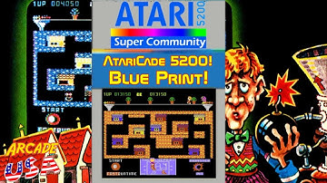 AtariCade 5200! Blue Print!