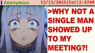 Men Can t Decline Women s Meetings - Feminist SEO Panics as Men Skip All Meetings in Silence