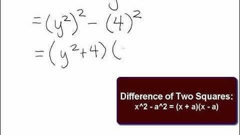College Algebra Prerequisite - Factoring a Polynomial Example