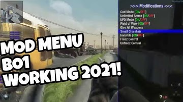 BO1 *HOW TO GET MOD MENU WORKING 2021*