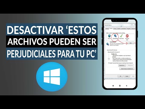 Cómo DESACTIVAR EL MENSAJE &#039;Estos archivos pueden ser perjudiciales para su PC&#039;