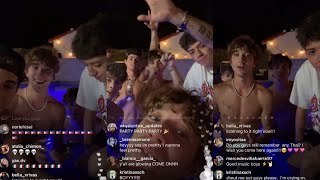Why Don’t We “Love Back” Instagram Live Stream 5/10/21