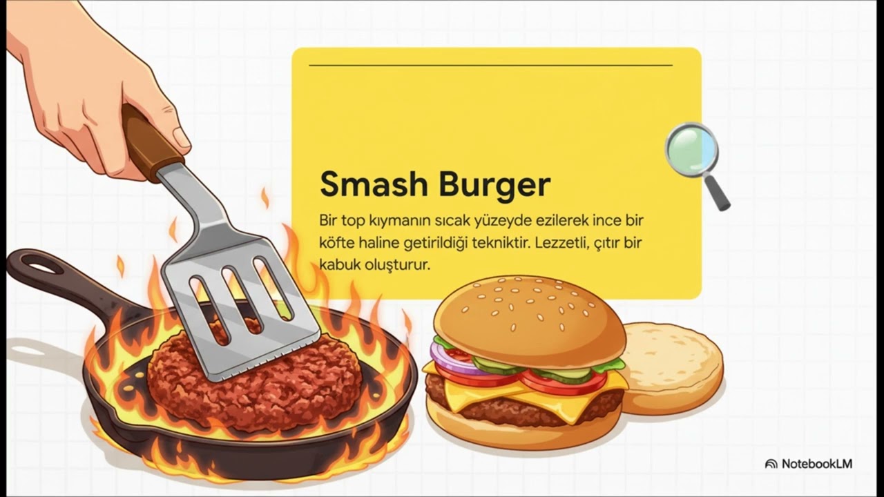 Evde Smash Burger Yapımı