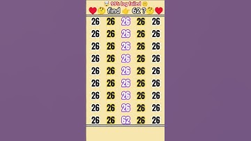 👉? #ढूंढो 02 #youtubeshorts find the odd number #gkmath #gkquestion #maths #paheli #puzzle #quiz🥳