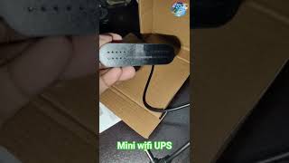Oakter Mini UPS Basic for WiFi Router Broadband Modem, Supports 12V-2A Routers. Backup Upto 3hr bkup