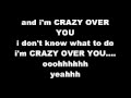 CRAZY OVER YOU By 112 Lyrics CRAZY OVER YOU By 112 Lyrics
