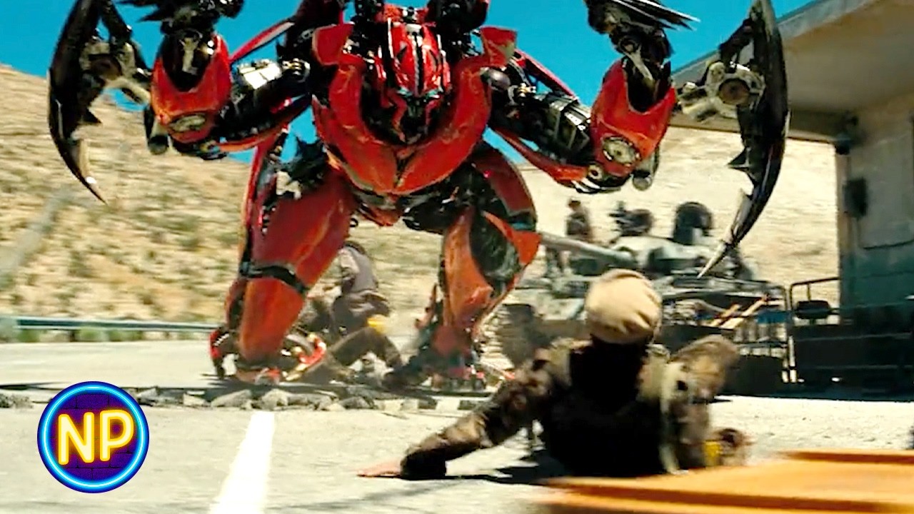 Decepticons Attack the Autobots in Chernobyl | Transformers: Dark of the Moon