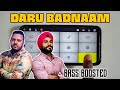 Daru Badnaam | punjabi song | Bass Boosted | Walk Band | Instrumental