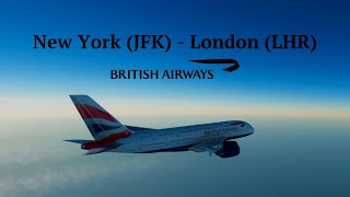 MFS2020 - Full Flight - British Airways - Airbus A380 - JFK-LHR -