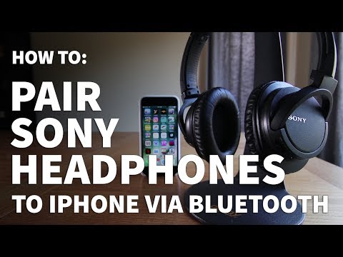 วีดีโอ: ฉันจะเชื่อมต่อหูฟังไร้สาย Sony MDR zx220bt ของฉันได้อย่างไร