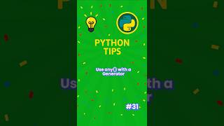 This Python Any() function stops early and saves your sanity #pythontips #shorts