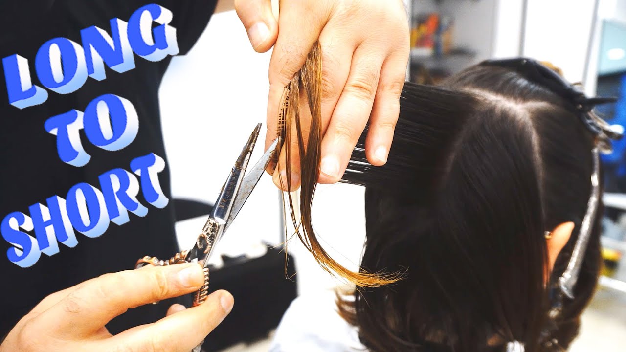 UNIQUE SHORT HAIRCUT - SHE GOT CURLY STATEMENT BOB