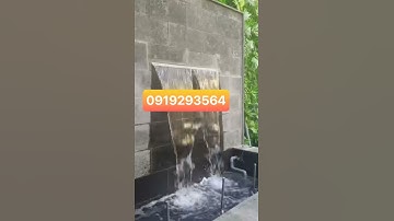 Máng tạo thác nước inox  cho hồ bơi tiểu cảnh 0919293564