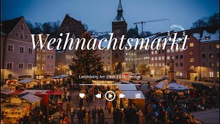 Weihnachtsmarkt In Landsberg Am Lech Germany