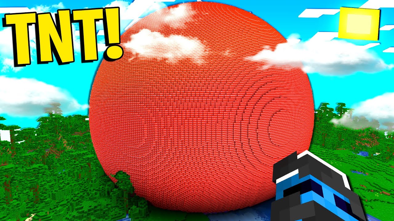 HO FATTO ESPLODERE 1.000.000 DI TNT NEL MIO MONDO - MINECRAFT ITA - YouTube