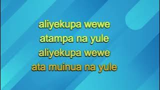 yonah chilolo - nakutegemea baba  lyrics video