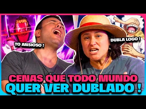 Cenas ÉPICAS de One Piece que Todo mundo quer ver DUBLADO ! ( E O MAIS RÁPIDO POSSIVEL)