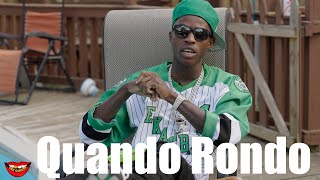 Quando Rondo on Lil Durk threatening to release music the same day as him (Part 8)