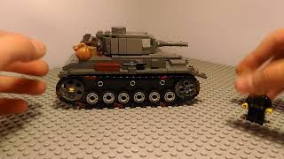 Обзор лего танка Panzer 3