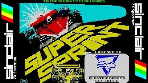 SUPER SPRINT (1987) Walkthrough, ZX Spectrum