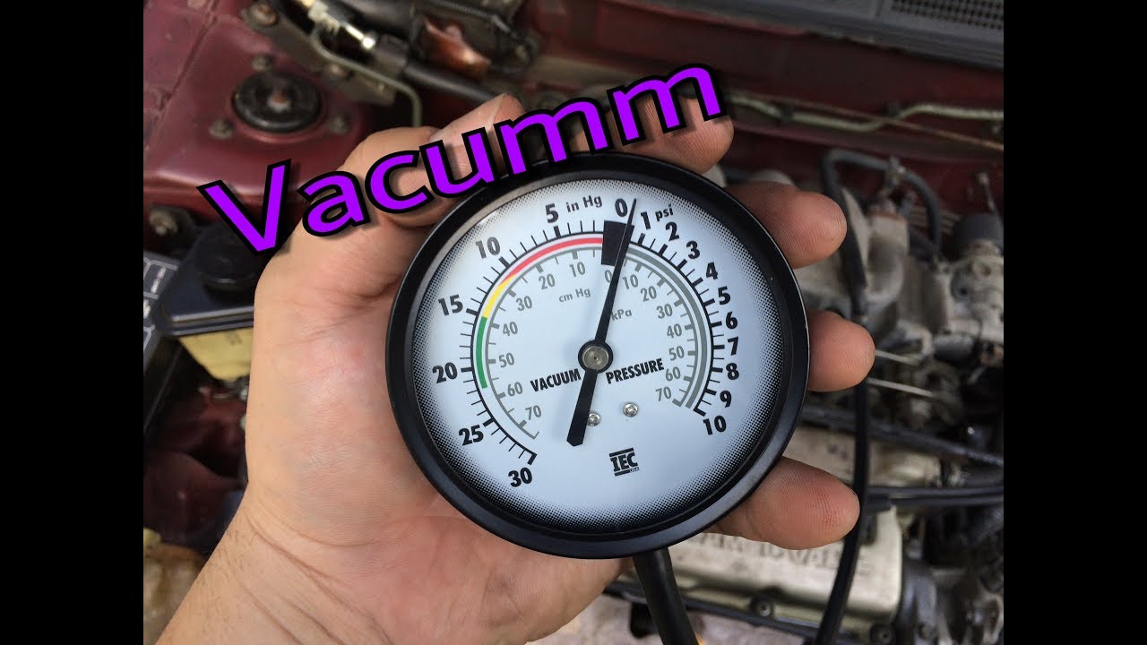 Tabla de diagnostico de fallas por vacuometro