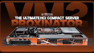 The Ultimate, Compact Hyperconverged Virtual Compute & Storage Solution? The Proxinator VM2!
