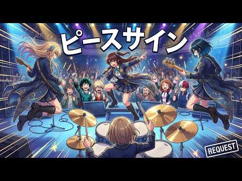 ピースサイン / 米津玄師 ｜ アニメ『僕のヒーローアカデミア』OP 困難に立ち向かう勇気が欲しい時に聴いてほしい名曲をカバー