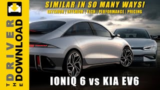 Ioniq 6 vs Kia EV6: Similar In So Many Ways…